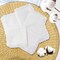 Exquisite Solid White Lace Trim Handkerchiefs – Elegant Cotton Hankies for Weddings, Gifts & Craft Embellishments